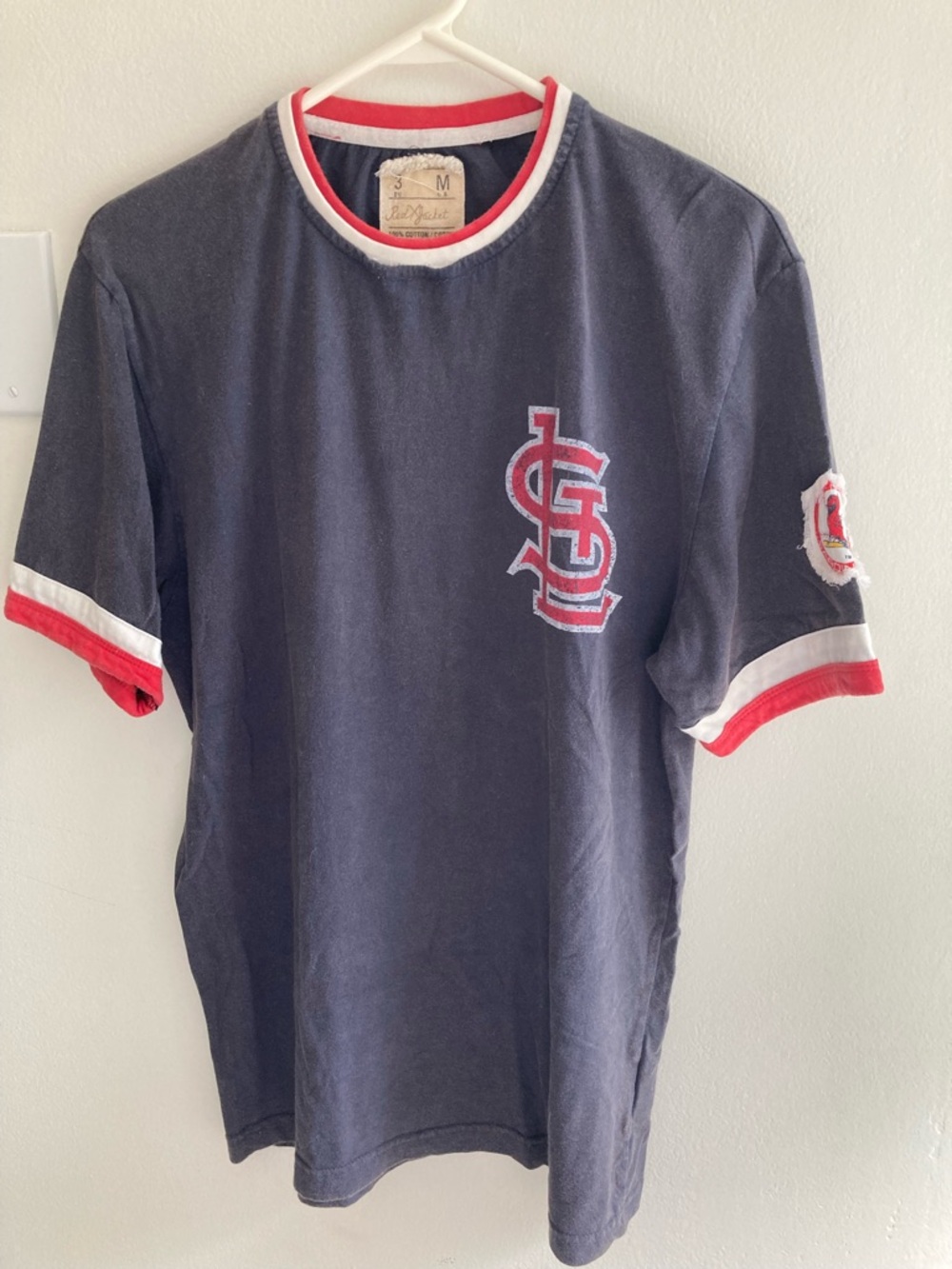 Red X Jacket St. Louis Cardinals Tee Shirt Size M 3 EU